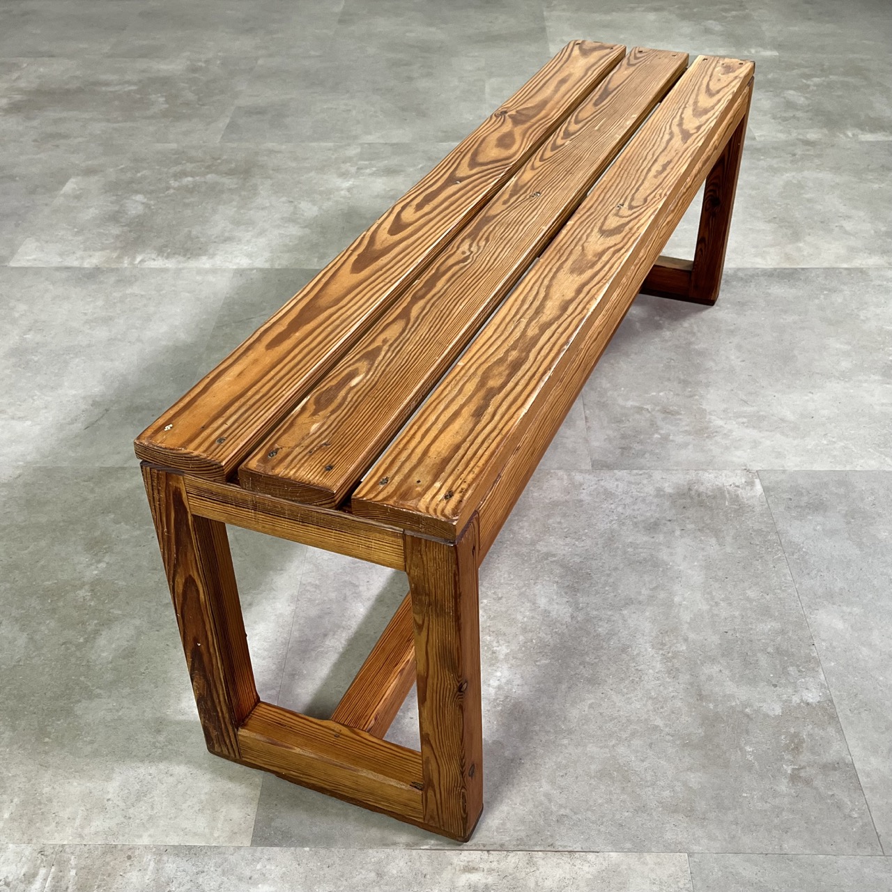Vintage Slat Bench