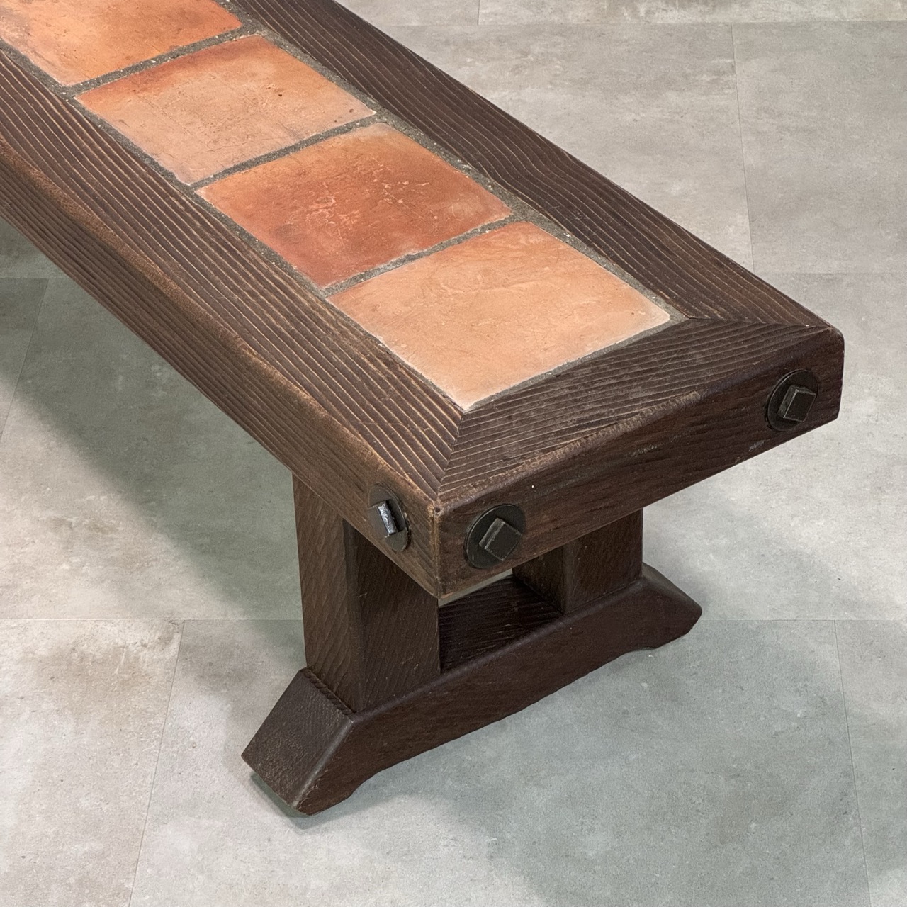 Vintage Bench Brutalist