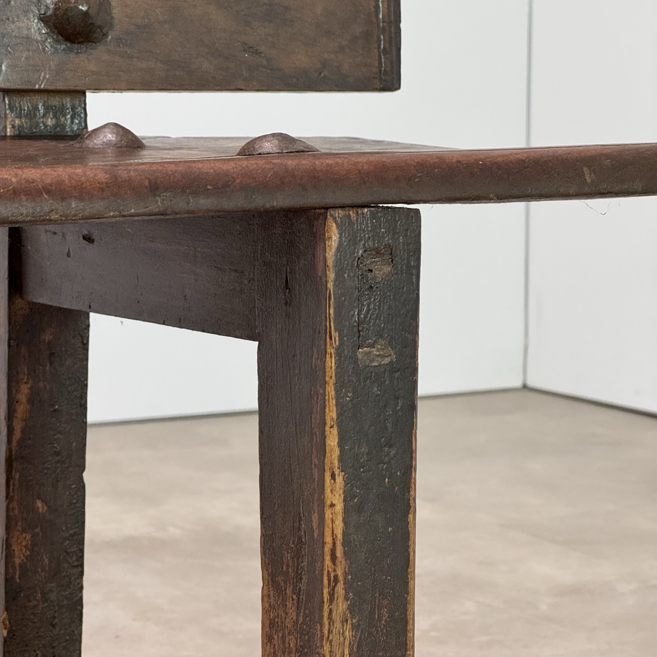 Antique Hall Bench 