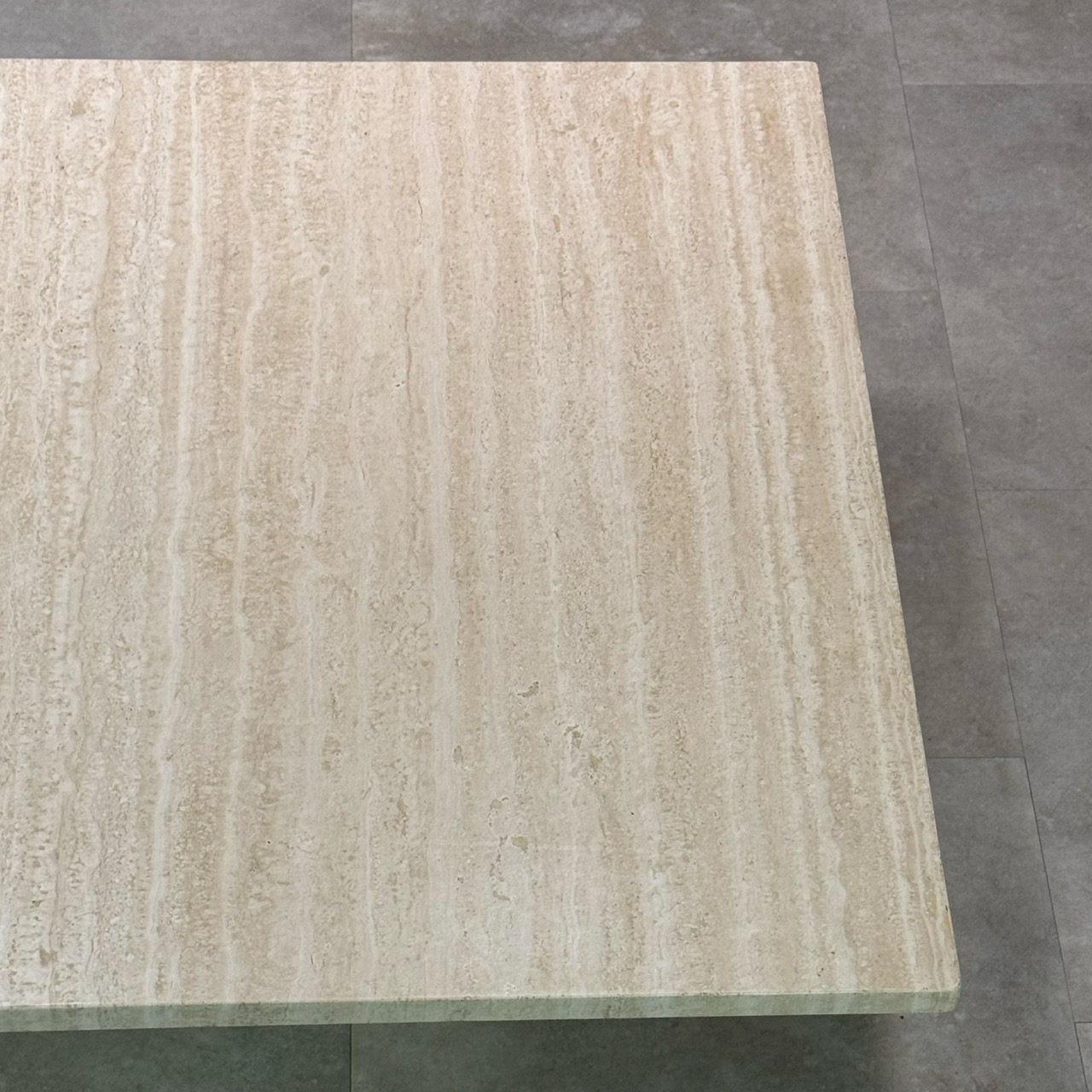 Vintage Coffee Table Travertine