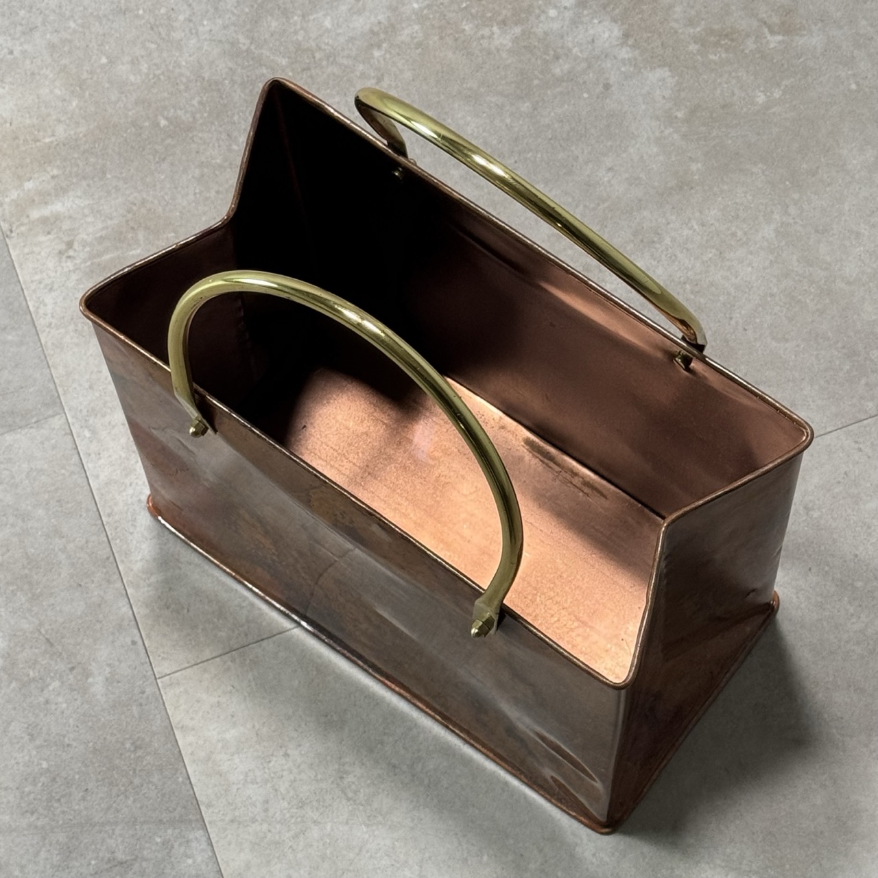 Vintage Magazine Holder 