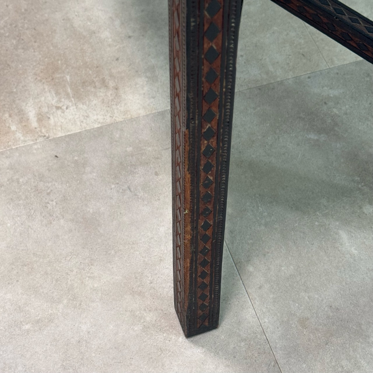 Vintage Side Table Travel 