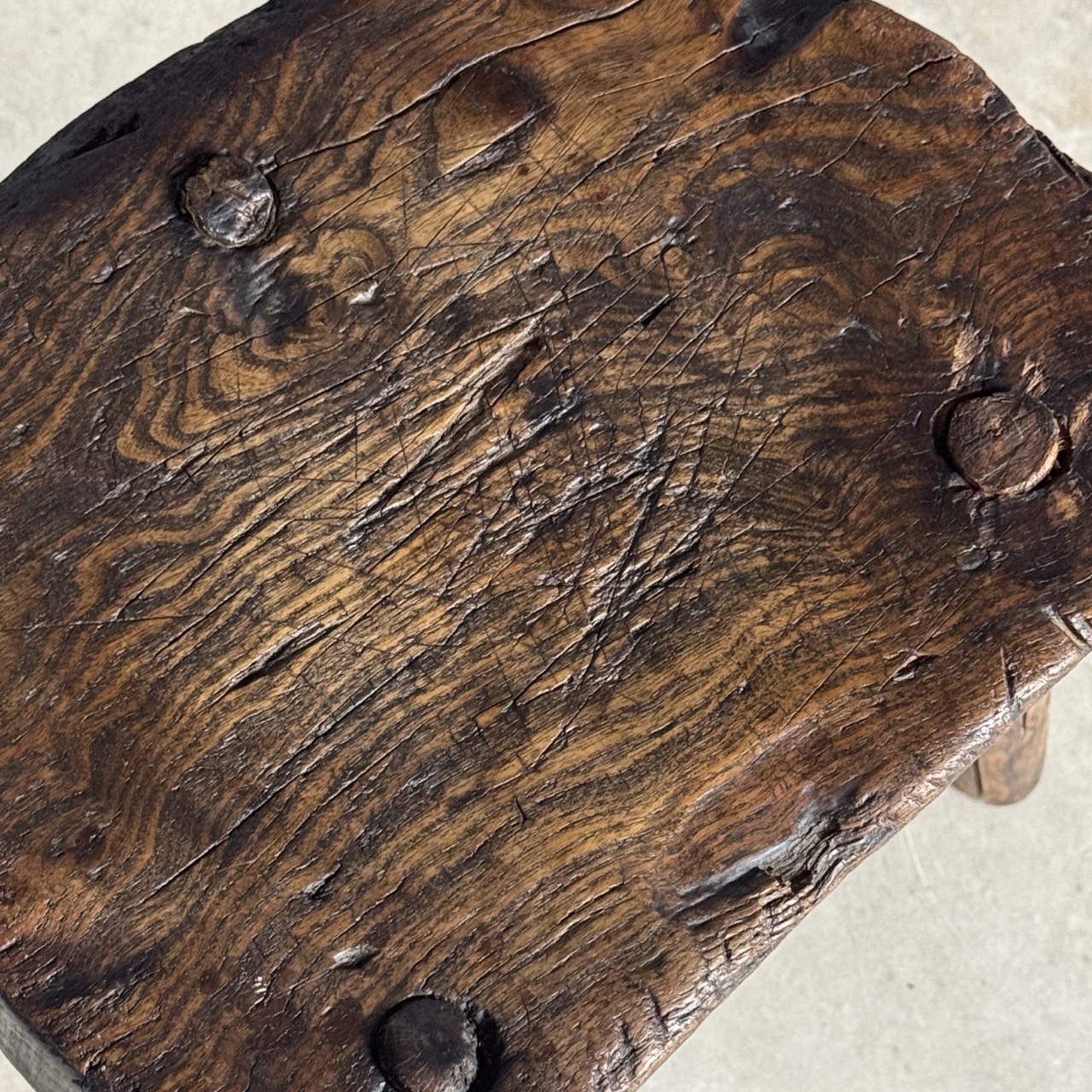 Antique Tripod Stool