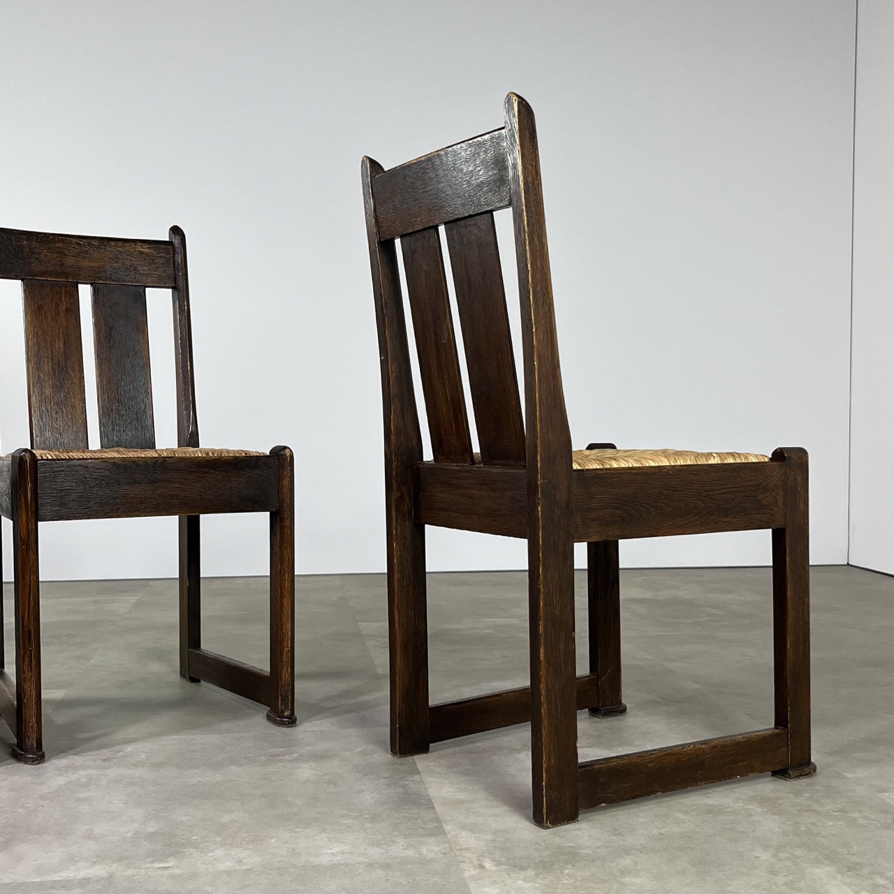 Antique Amsterdamse School Dining Chairs 