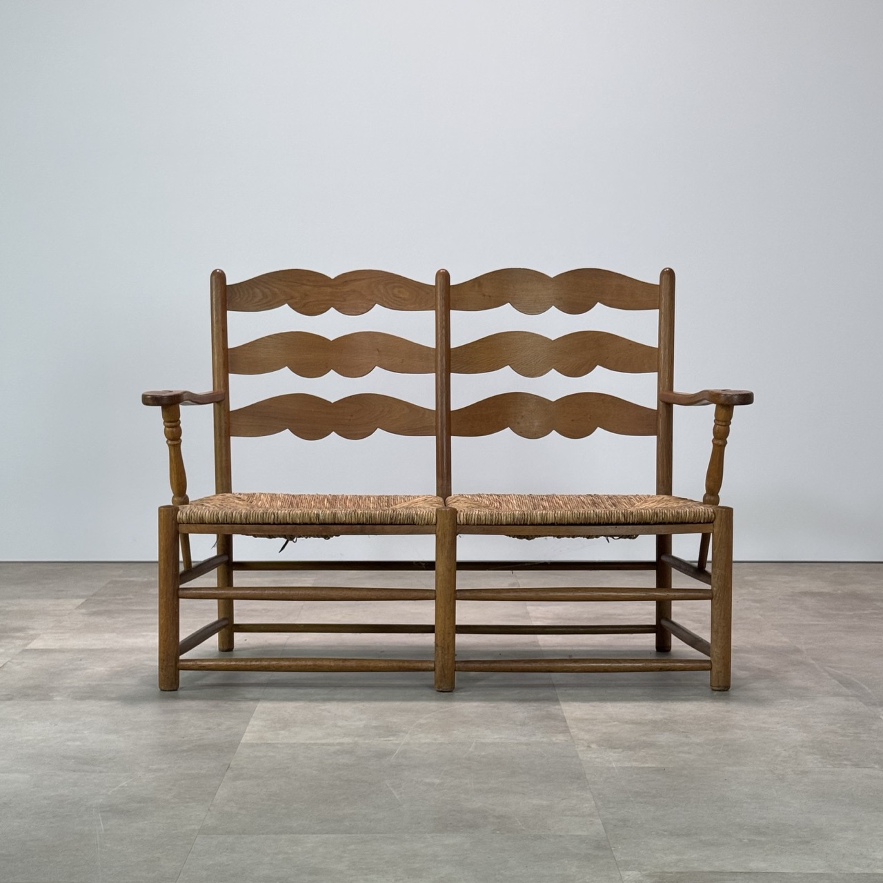 Vintage Bench Oak Rush