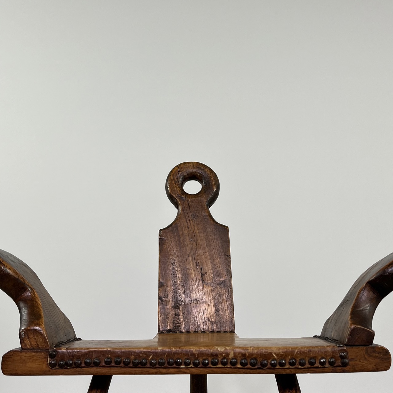 Antique Spanish Tripod Chair
