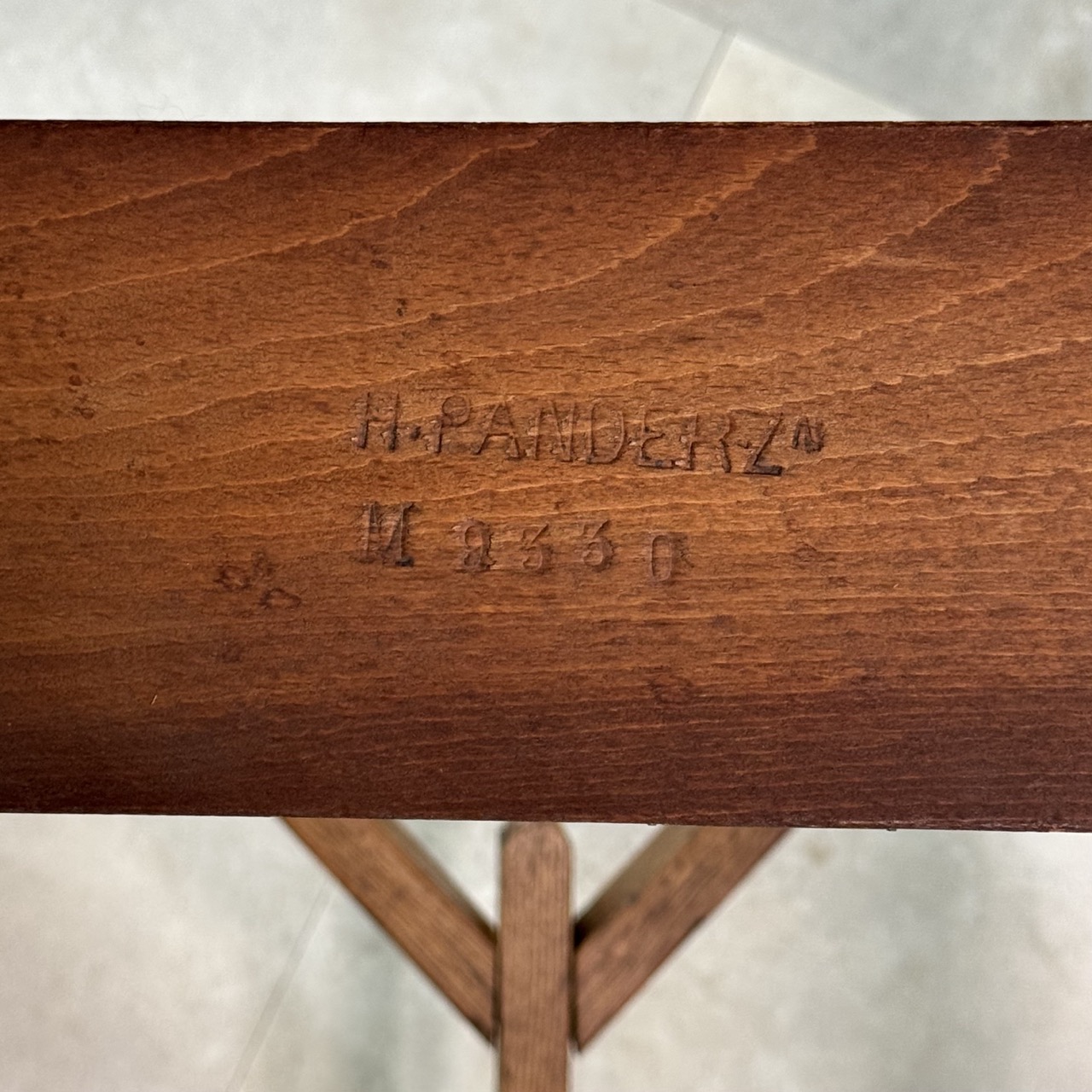 Antique Dining Table "Haagse School"