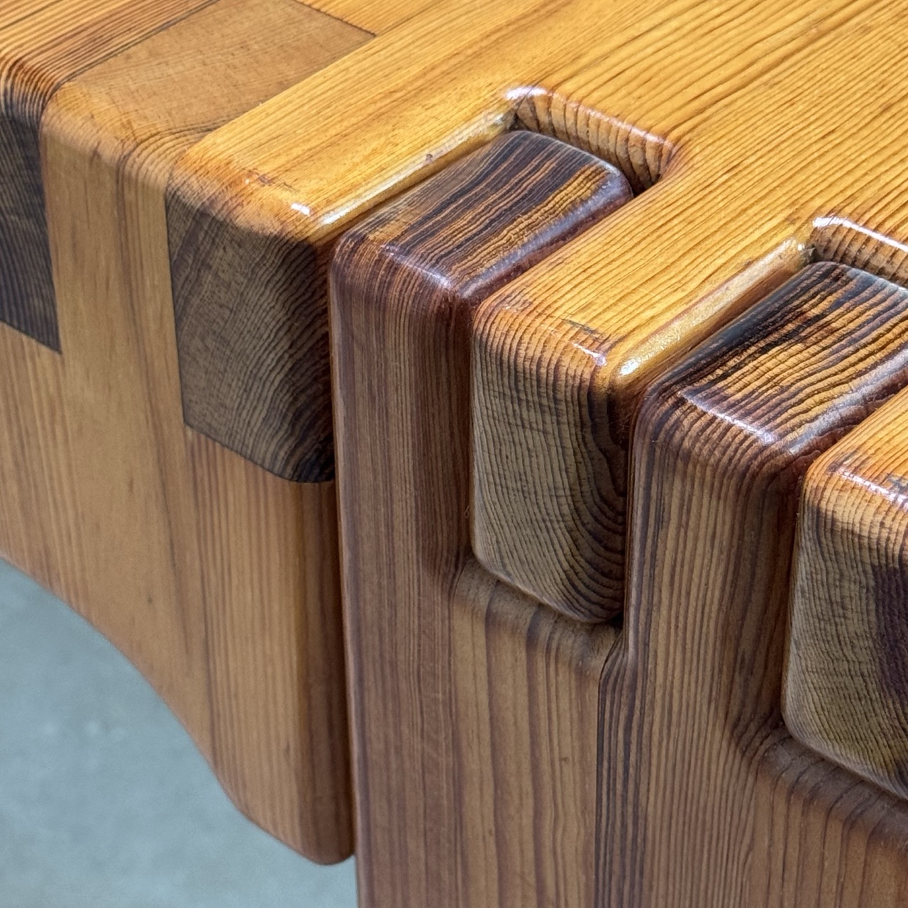 Vintage Coffee Table Pine 