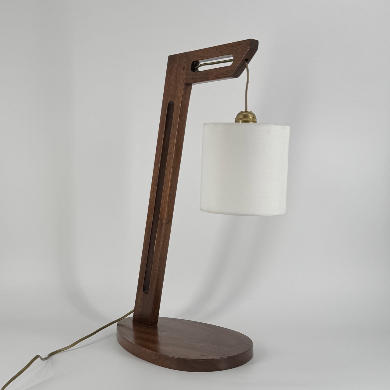 Vintage Table Lamp Teak