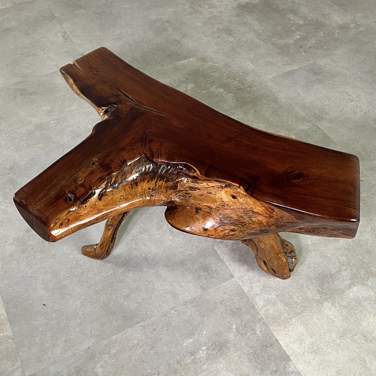 Handcrafted Tree Trunk Coffee Table Handcrafted Tree Trunk Coffee Table