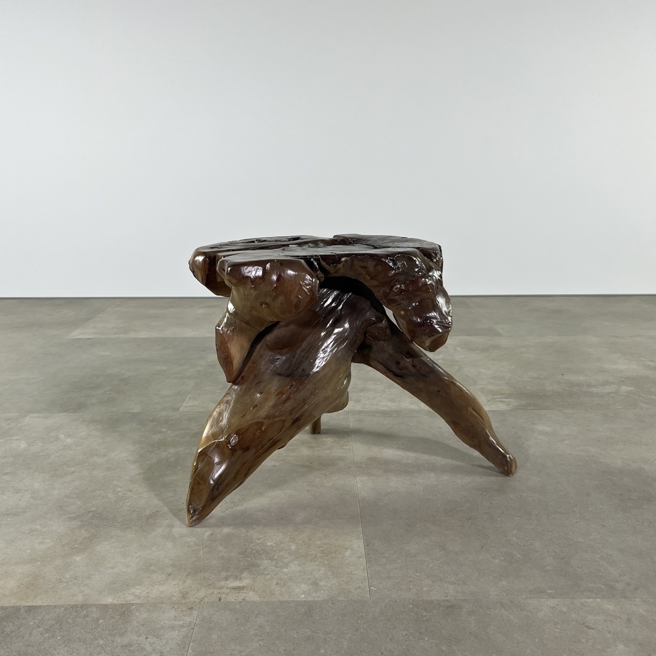 Handcrafted Root Stump Table