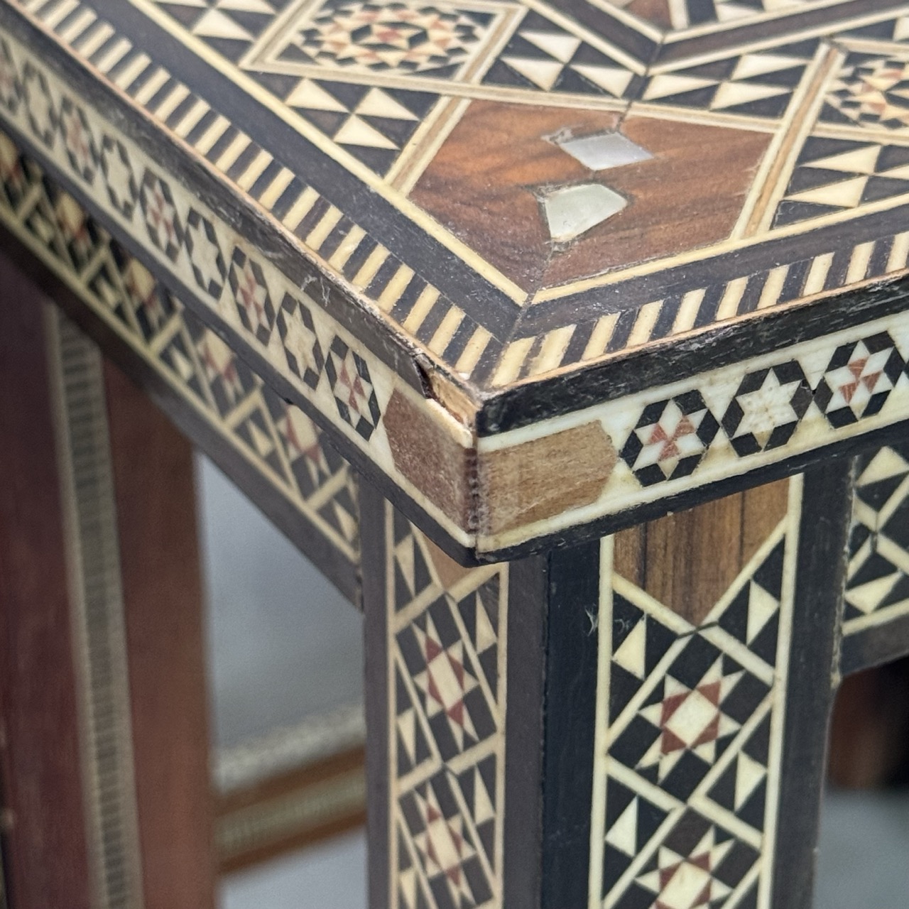Vintage Nesting Tables Damascus