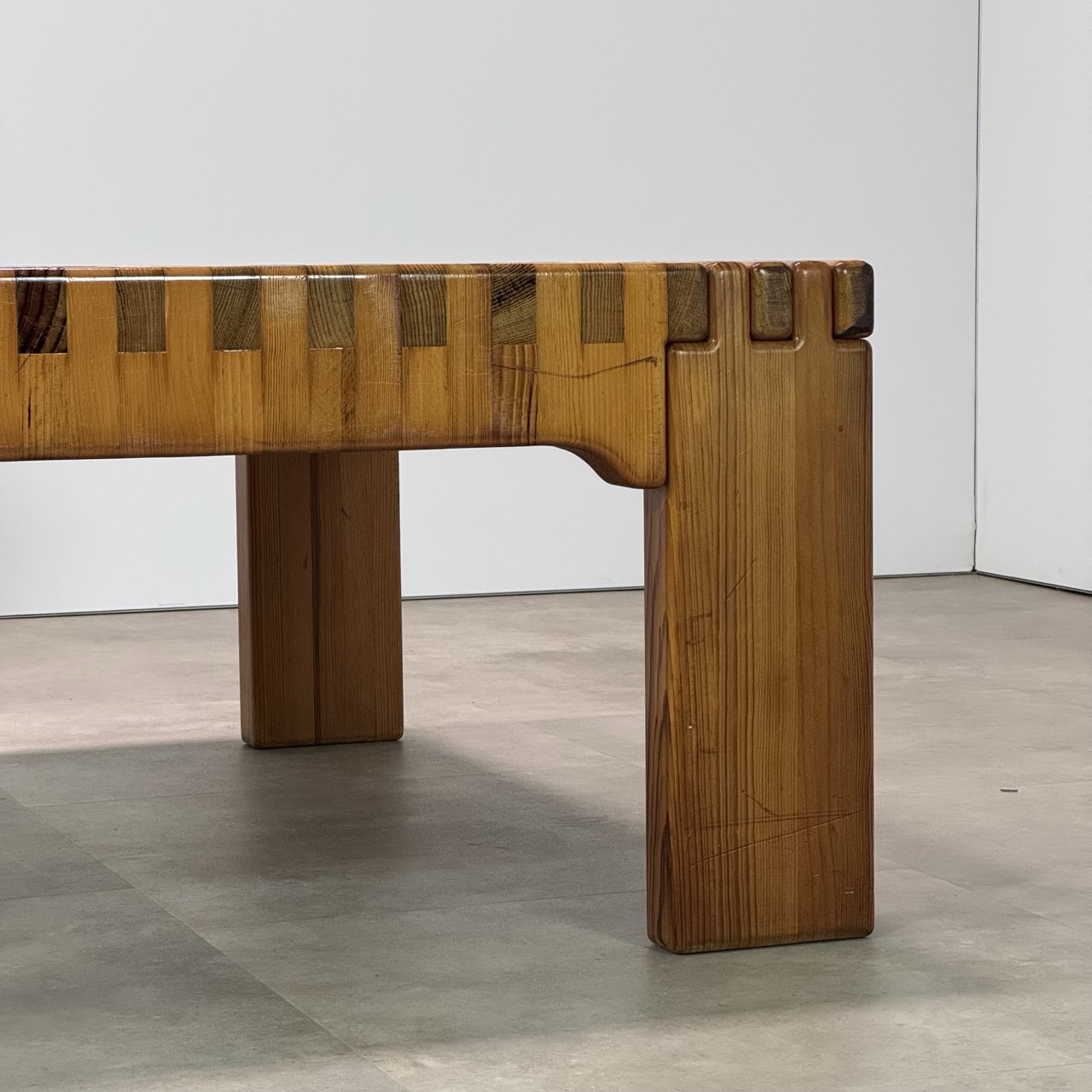 Vintage Coffee Table Pine 