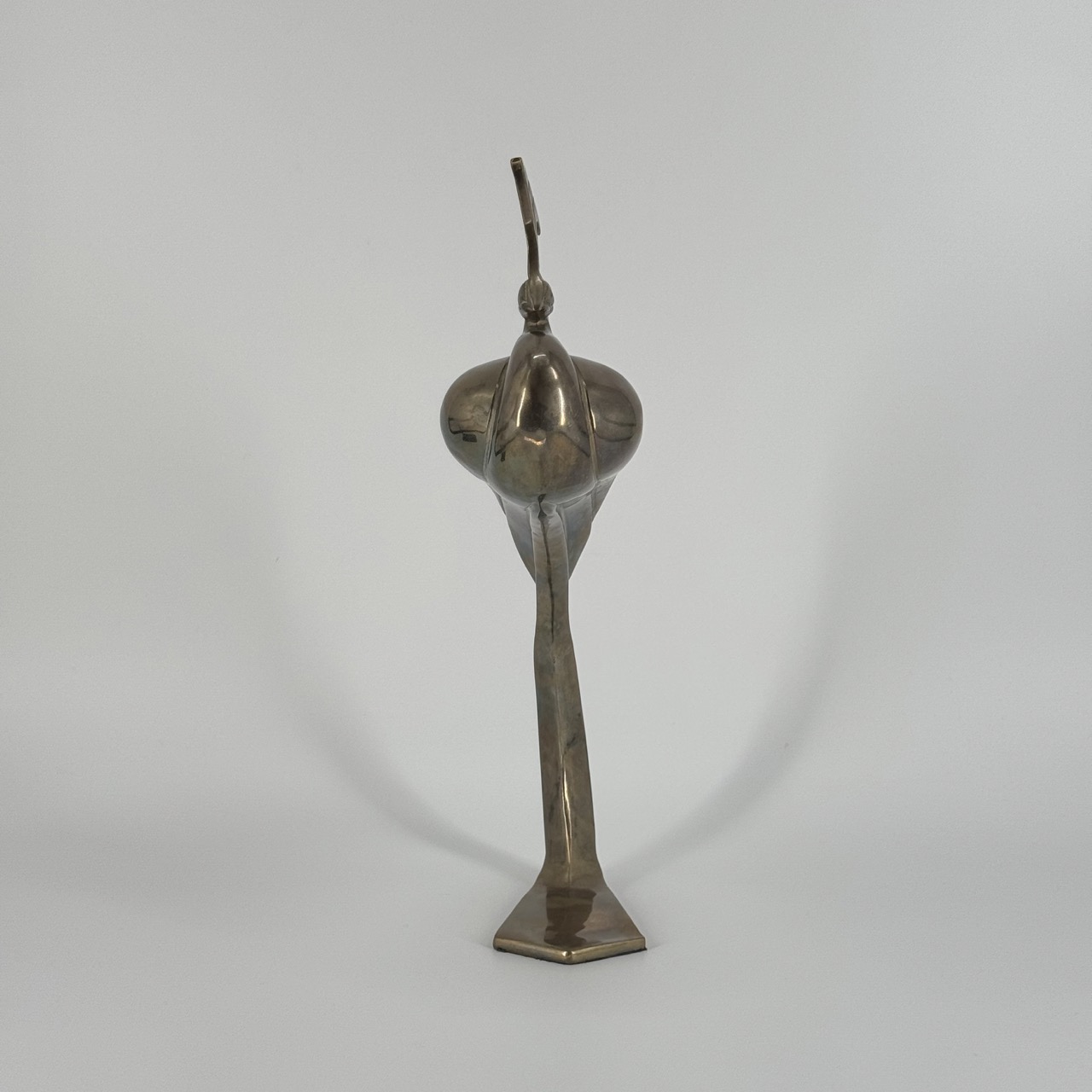 Vintage Peacock Brass