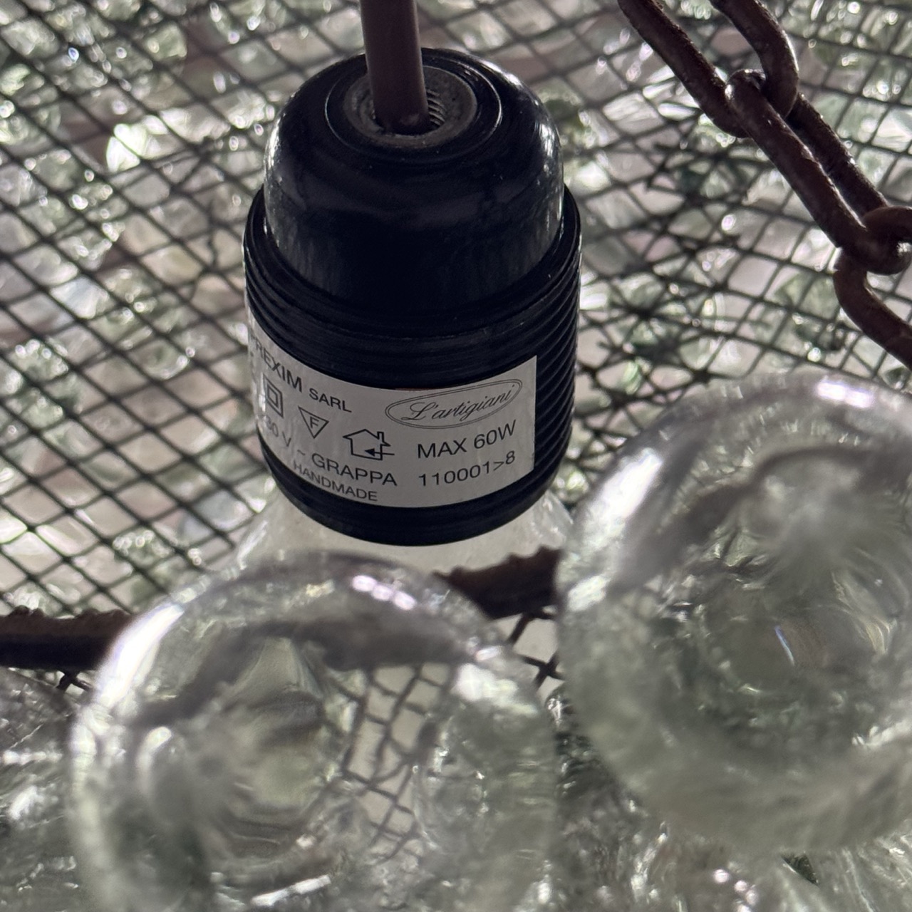 Vintage Lamp "Grappa"