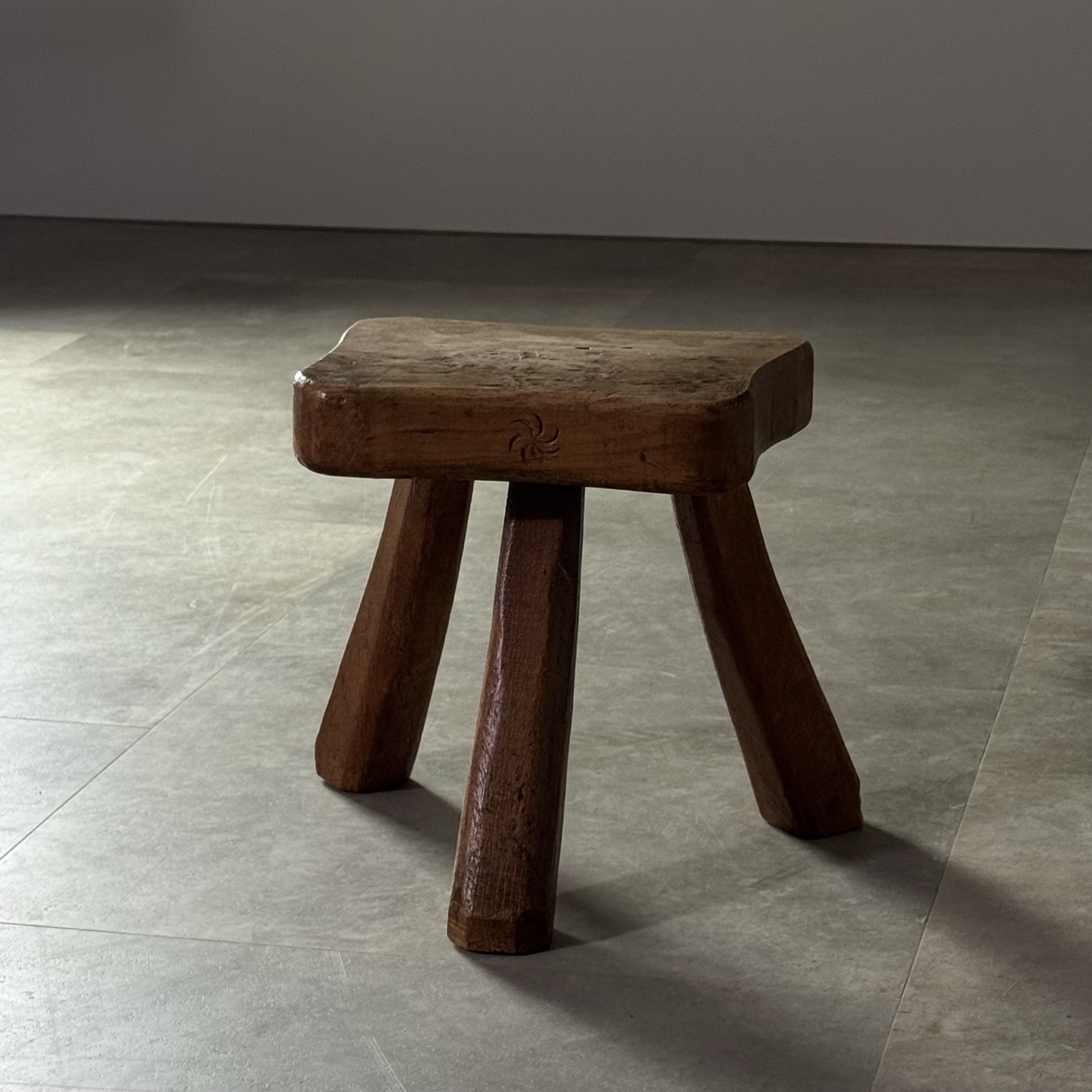 Vintage Stool Rustic 