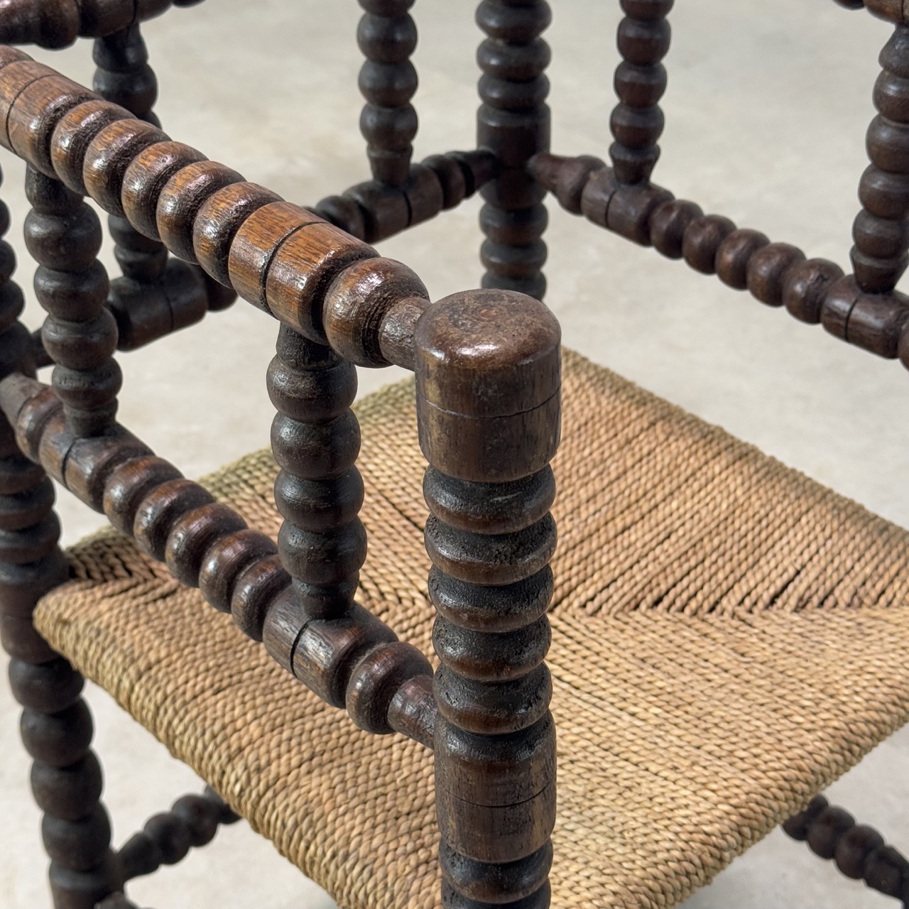 Antique Child Chair "Bobbin"