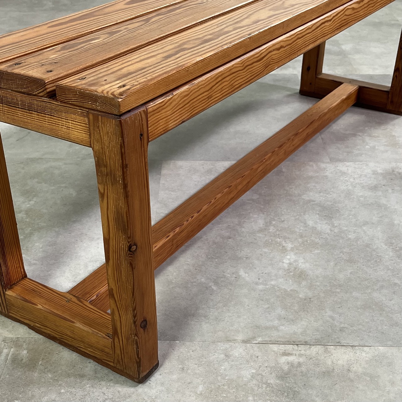 Vintage Slat Bench