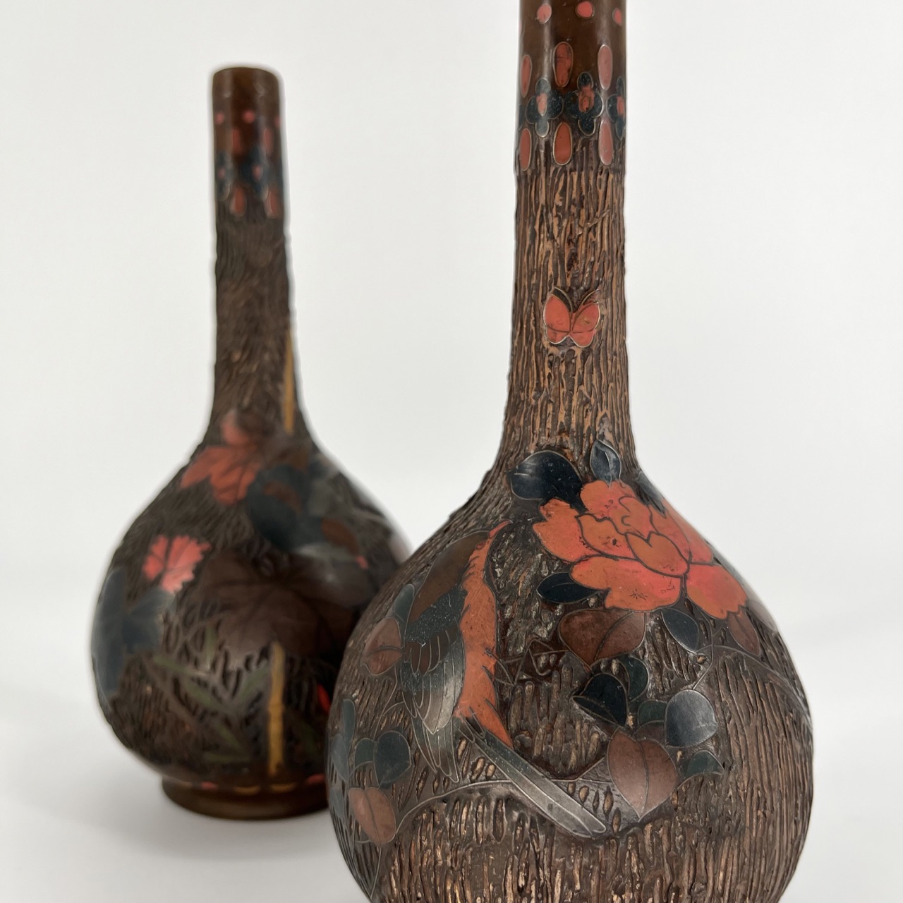 Antique Cloisonné Vases