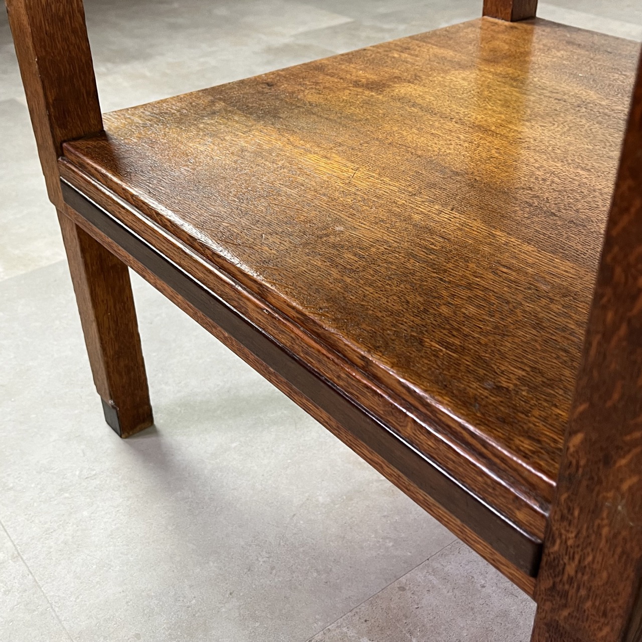 Antique Art Deco Book Table
