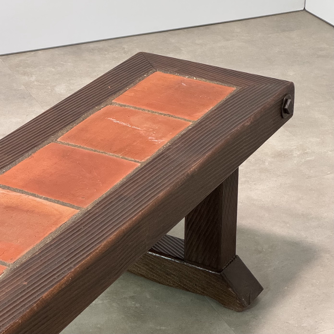 Vintage Bench Brutalist