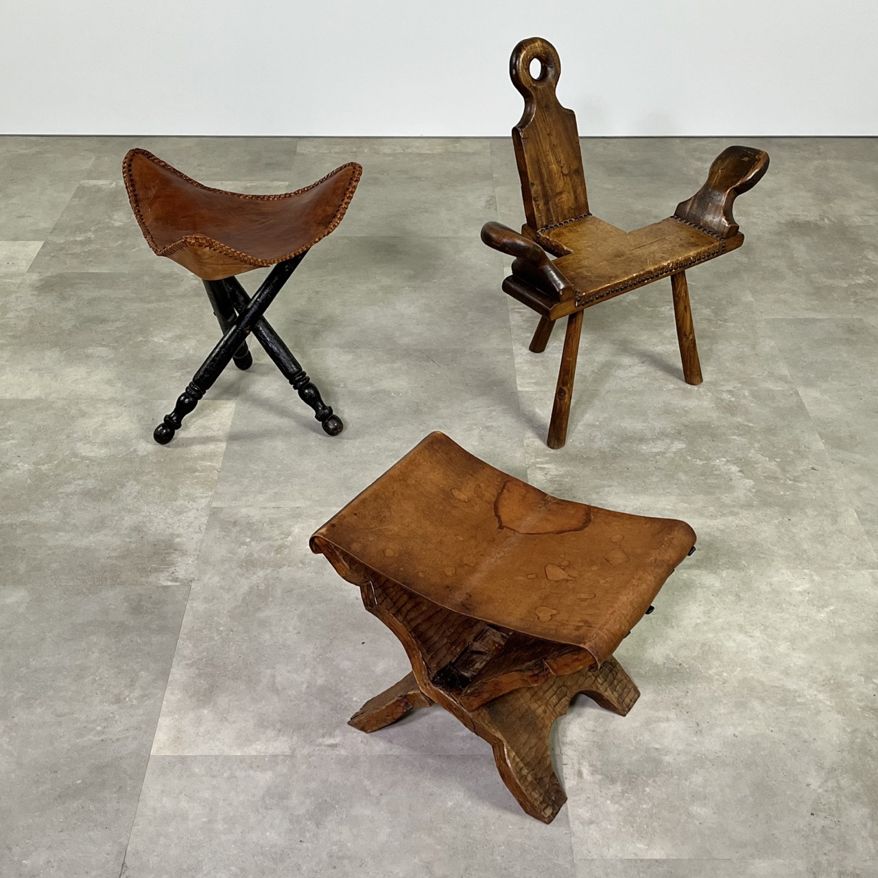 Vintage Folding Stool 