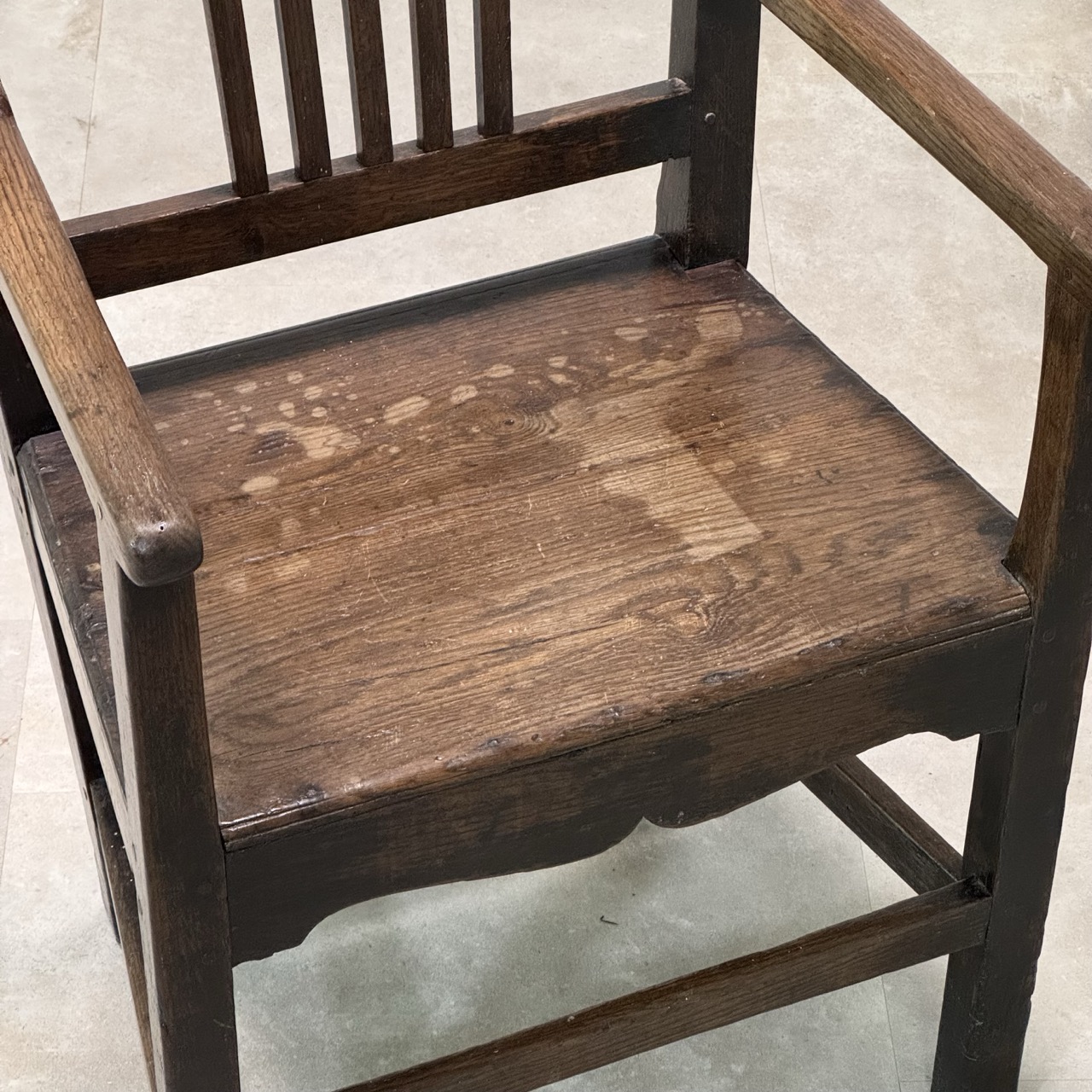 Antique Oak Armchair 
