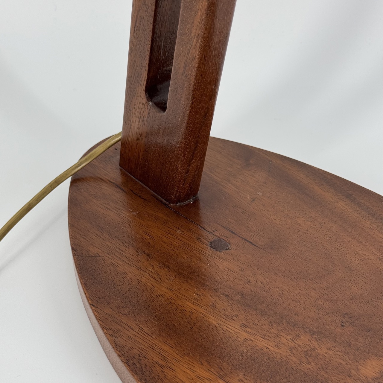 Vintage Table Lamp Teak