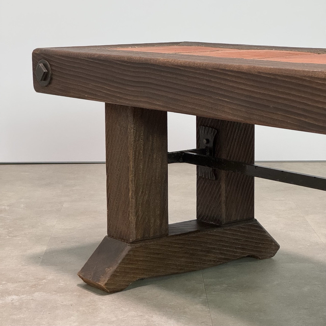 Vintage Bench Brutalist