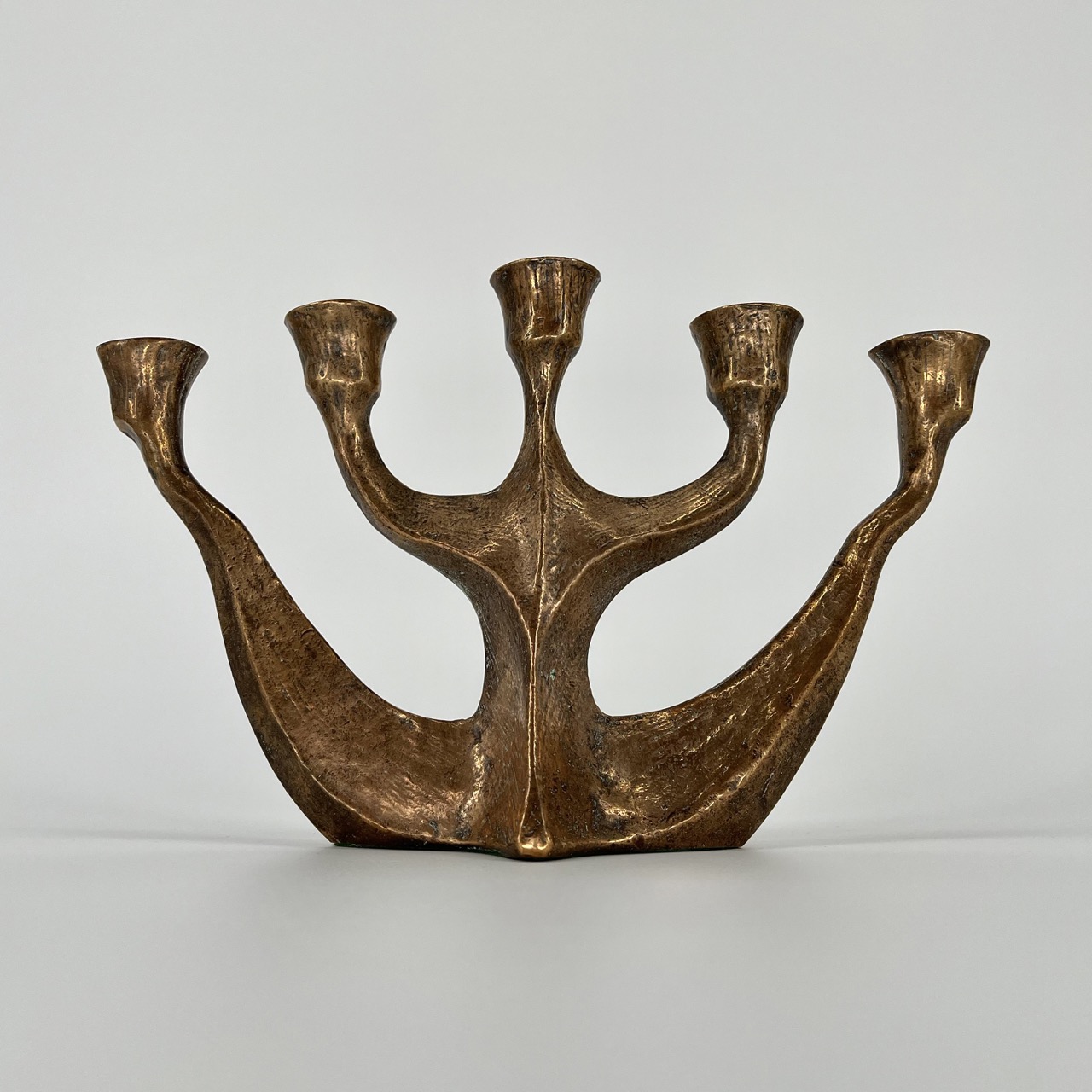 Bronze Candle Holder