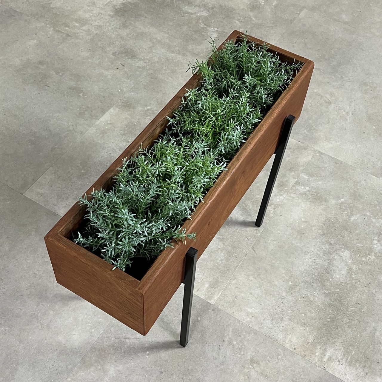 Vintage Teak Planter