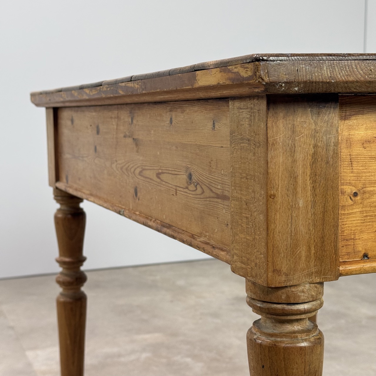 Antique Parquetry Table Desk