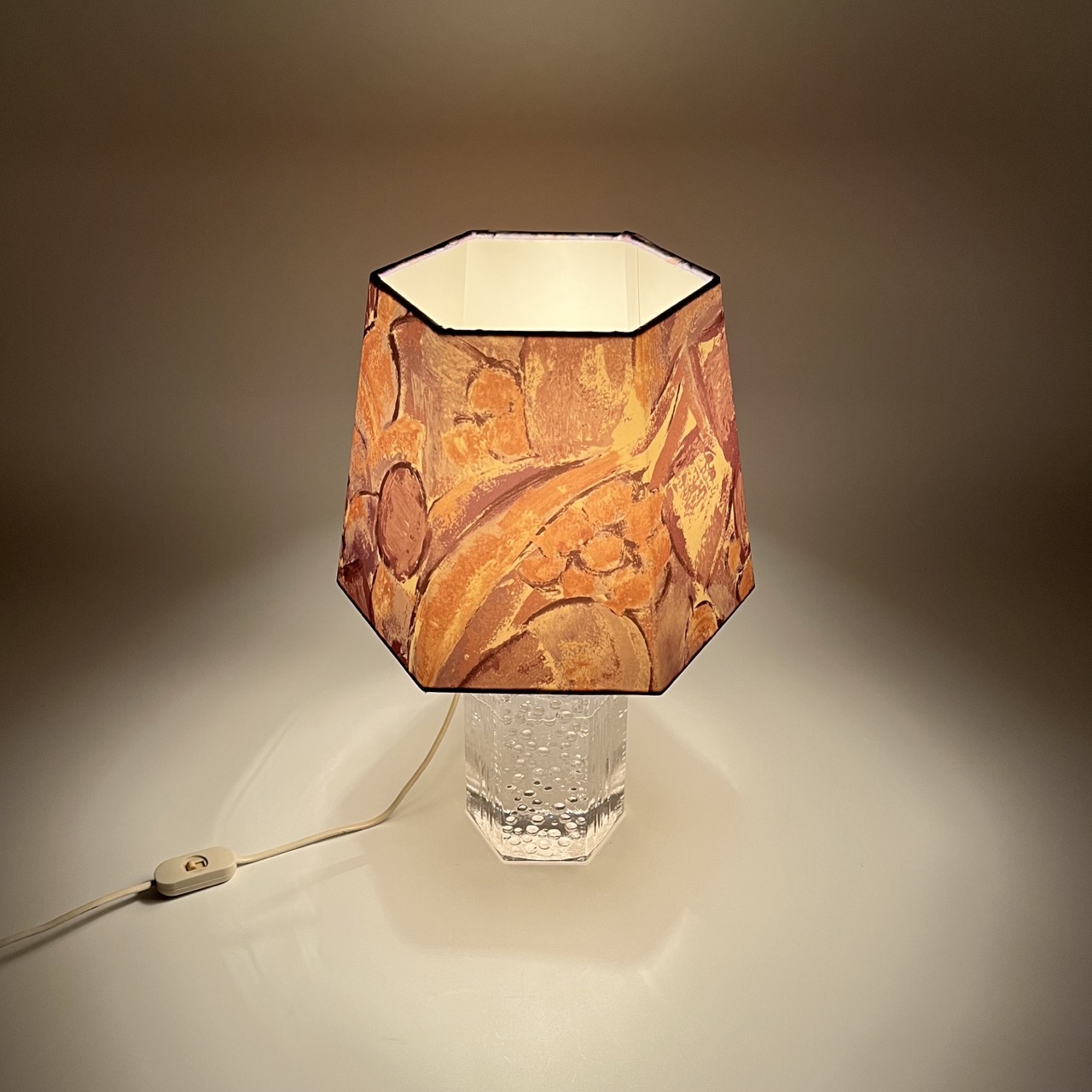 Glass Table Lamp