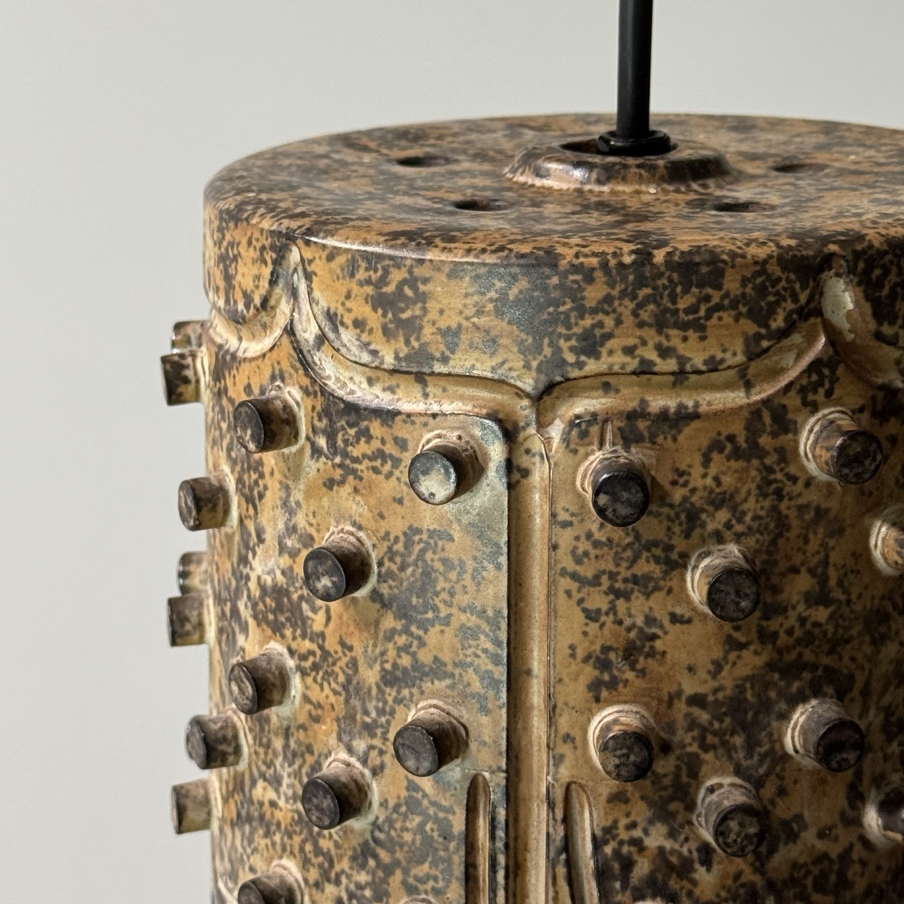 Vintage Pendant Lamp Stoneware