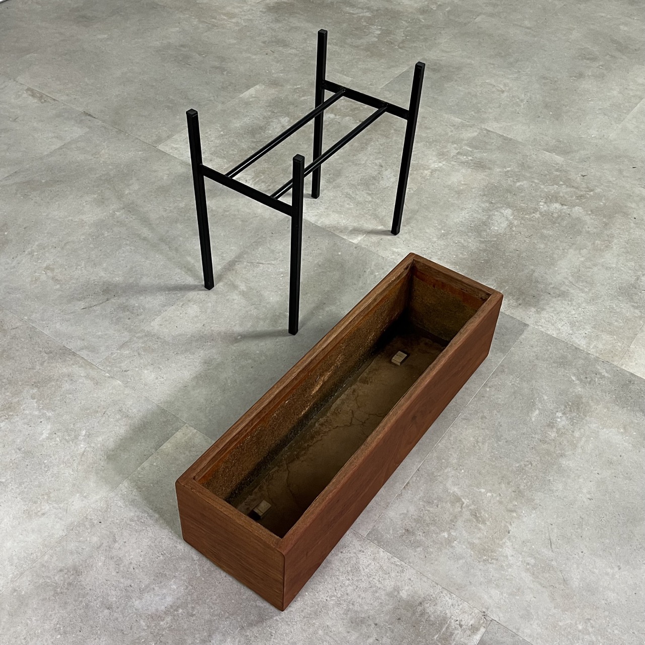 Vintage Teak Planter