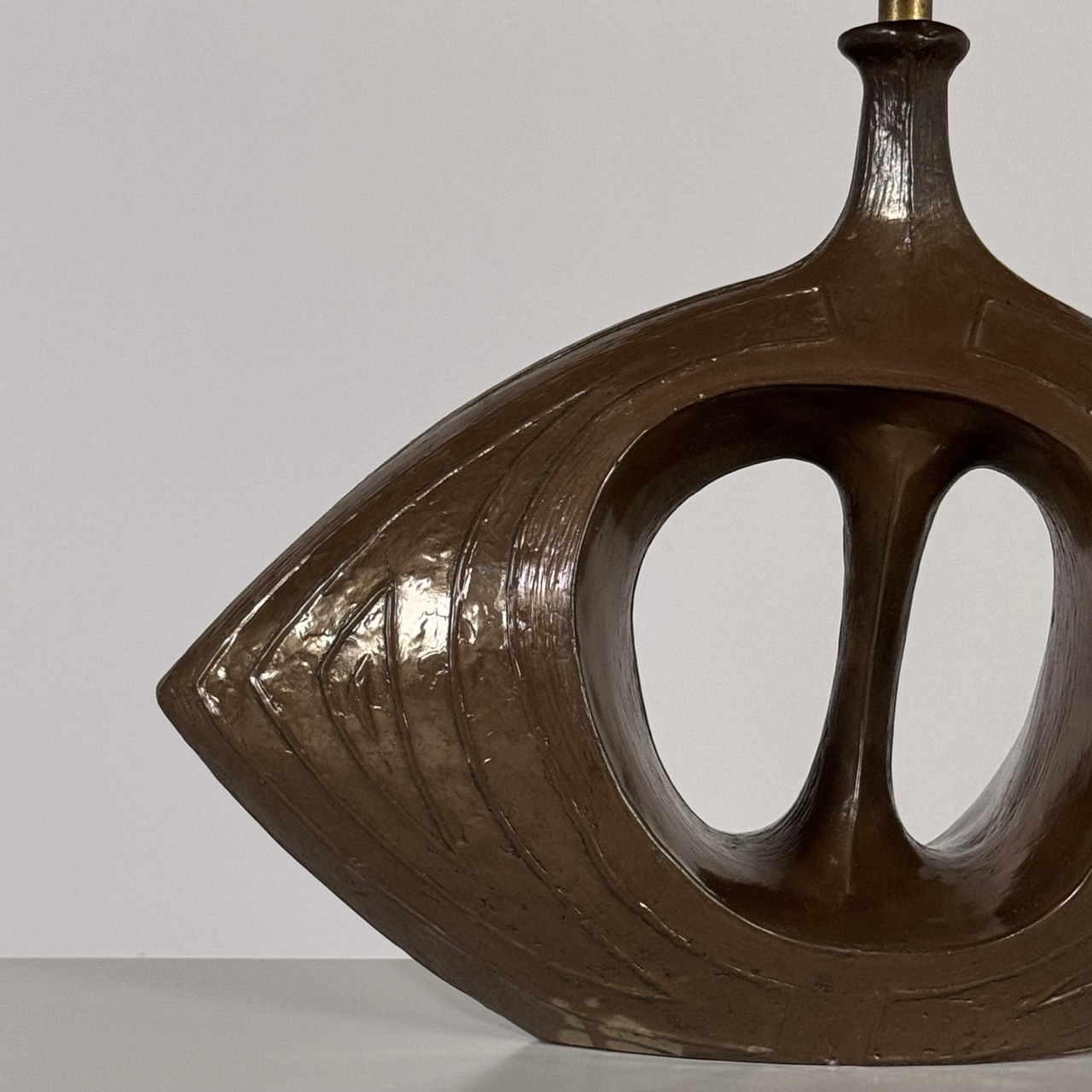 Vintage Table Lamp Biomorphic