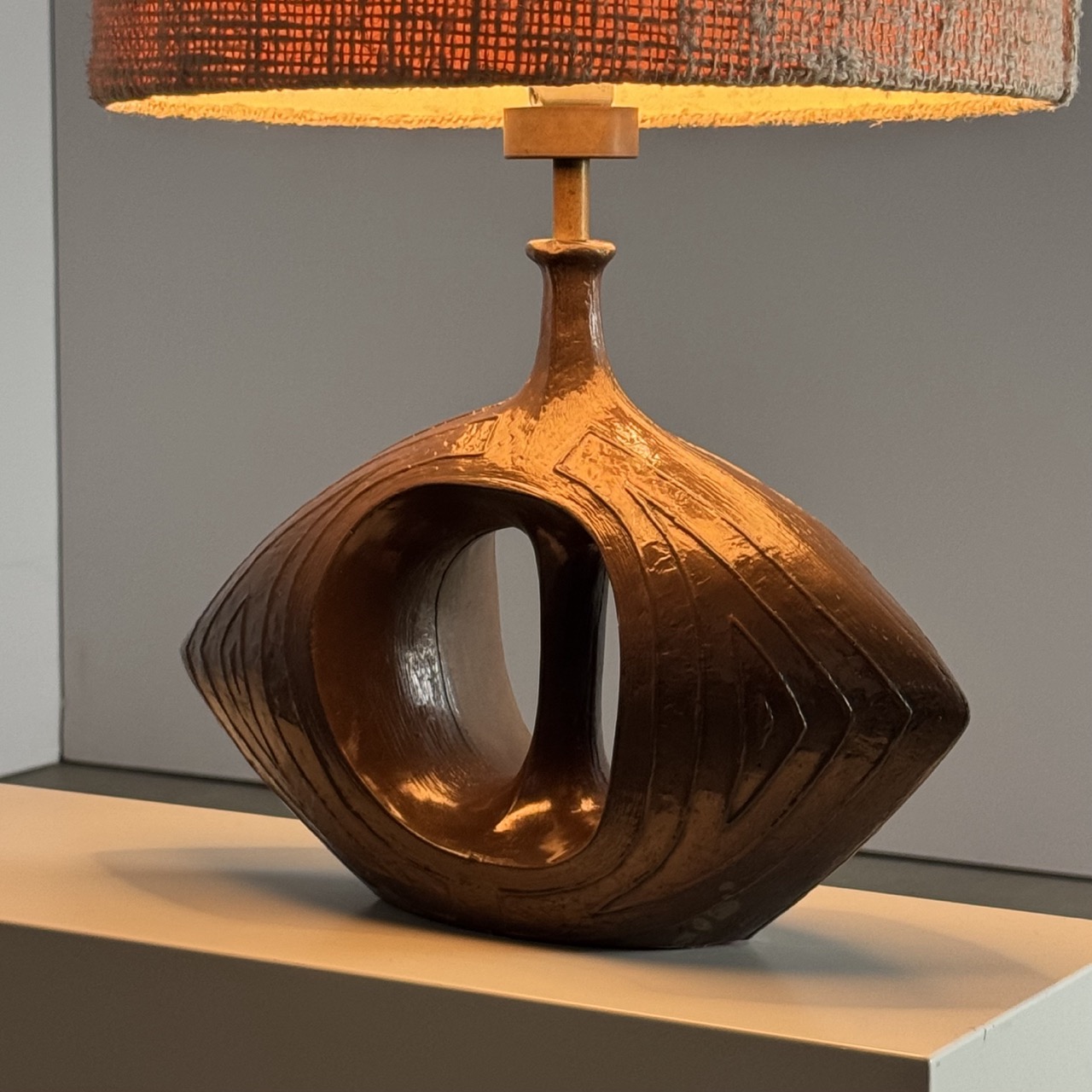 Vintage Table Lamp Biomorphic