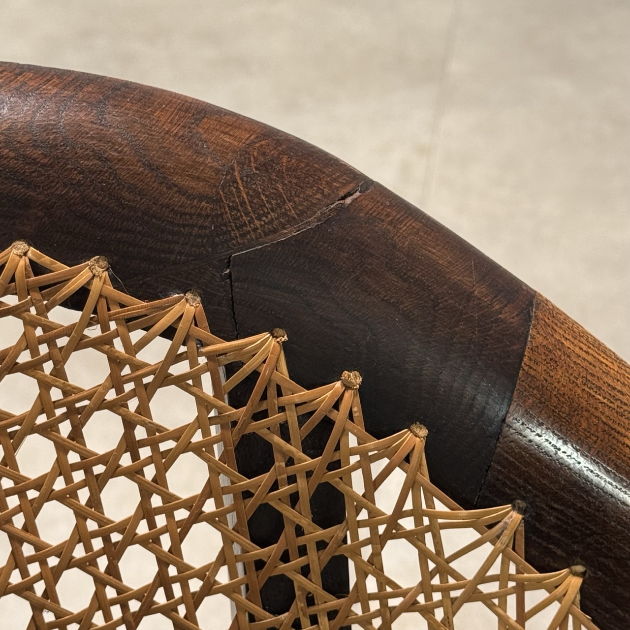 Antique Armchair Barley Twist