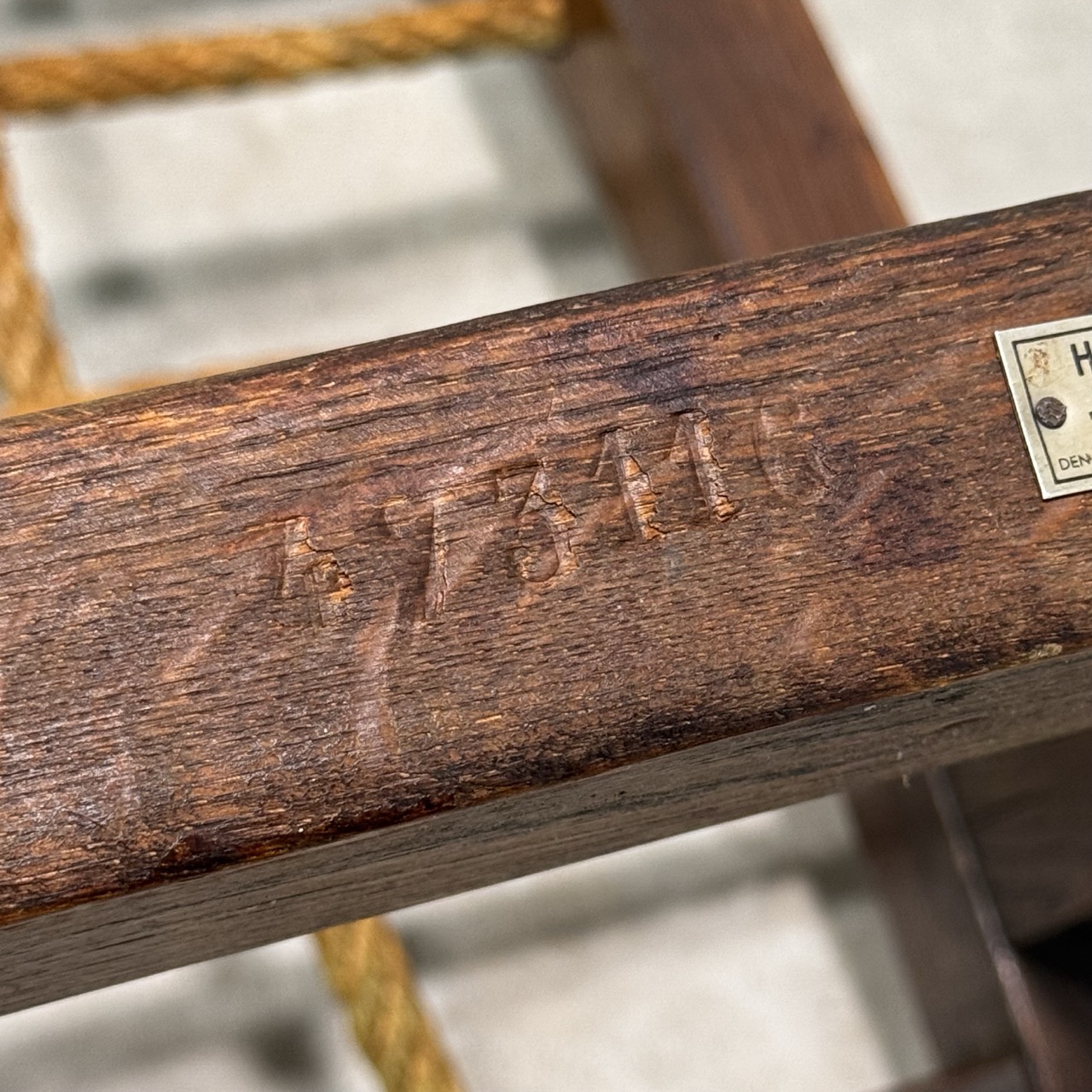 Vintage Stool "Pander & Zonen"