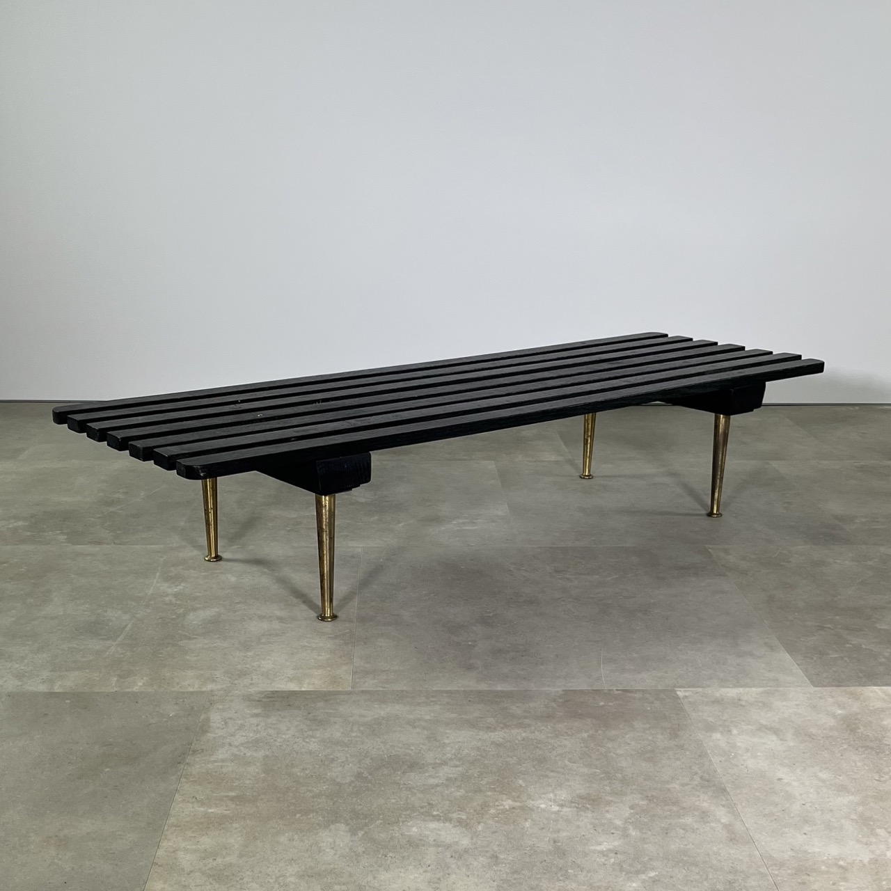 Mid-mod Slat Bench 
