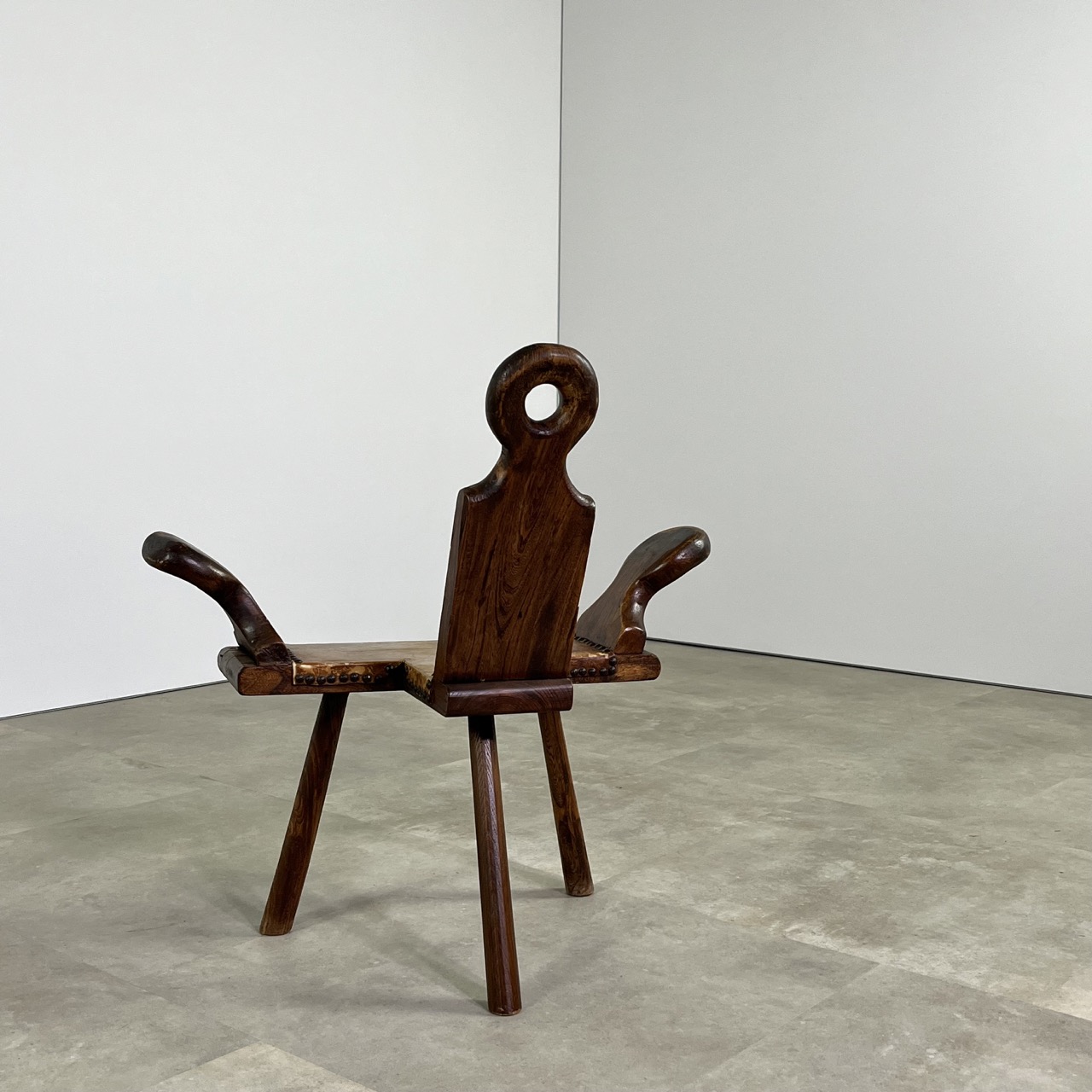 Antique Spanish Tripod Chair