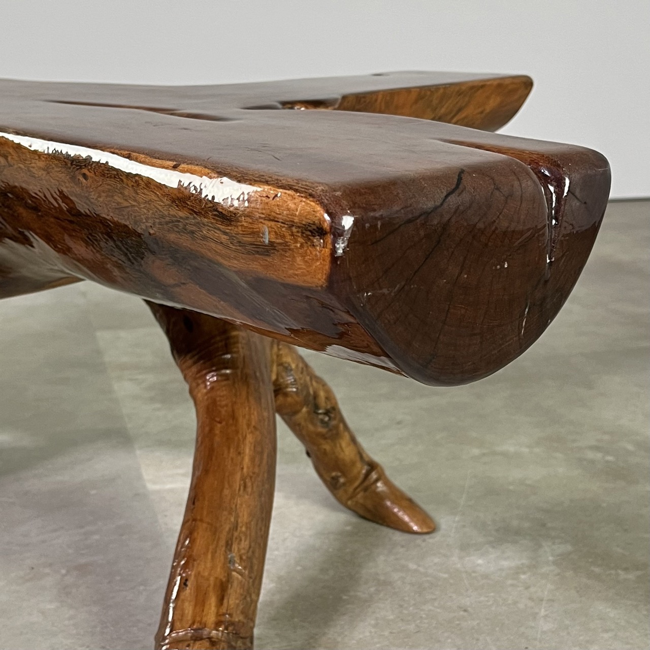 Handcrafted Tree Trunk Coffee Table Handcrafted Tree Trunk Coffee Table