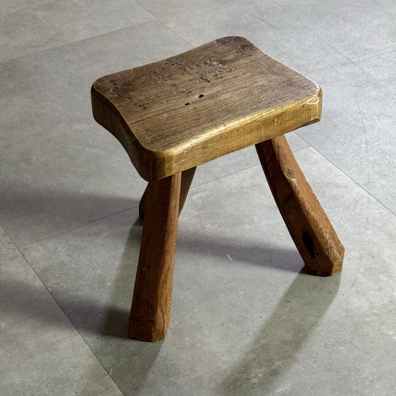 Vintage Stool Rustic 