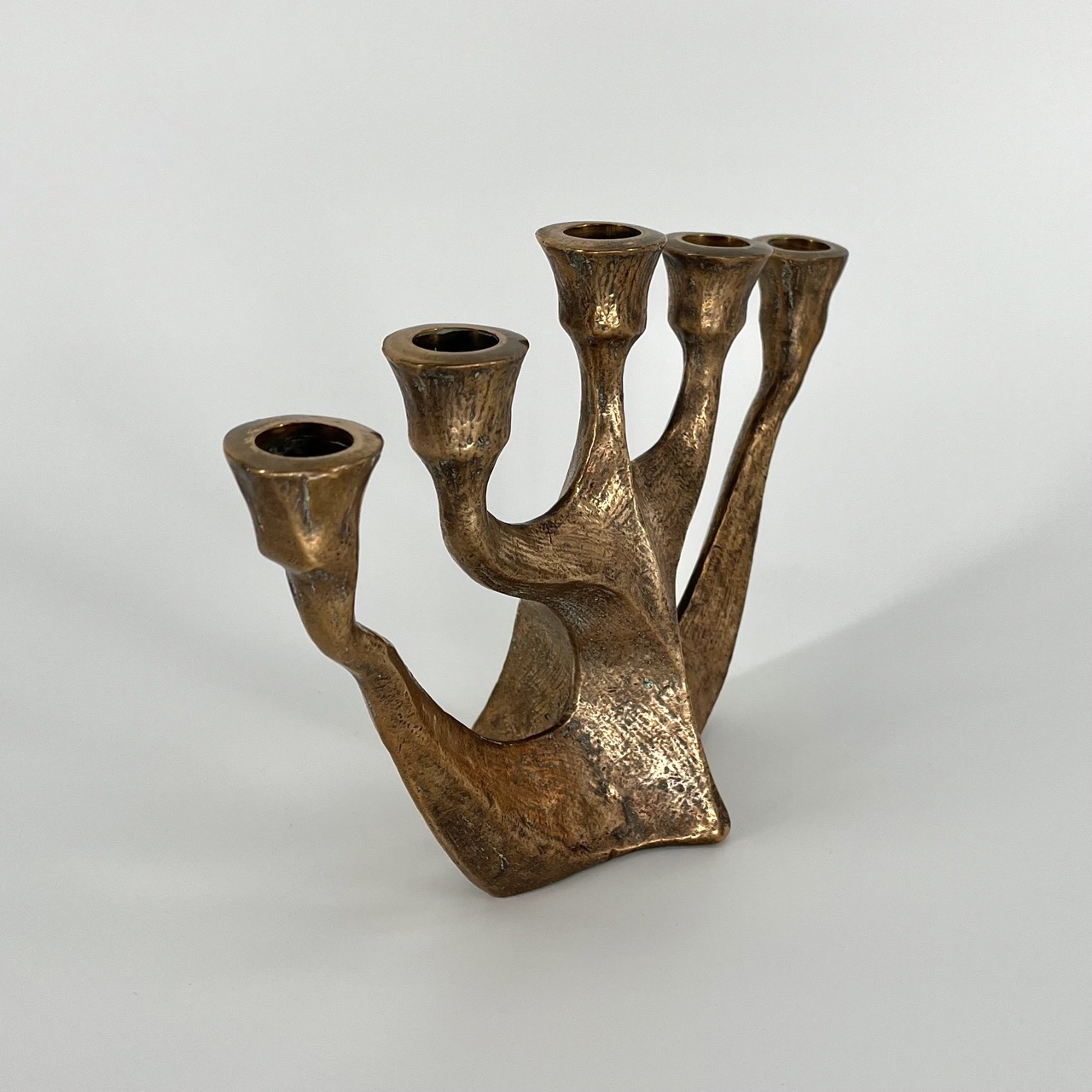 Bronze Candle Holder