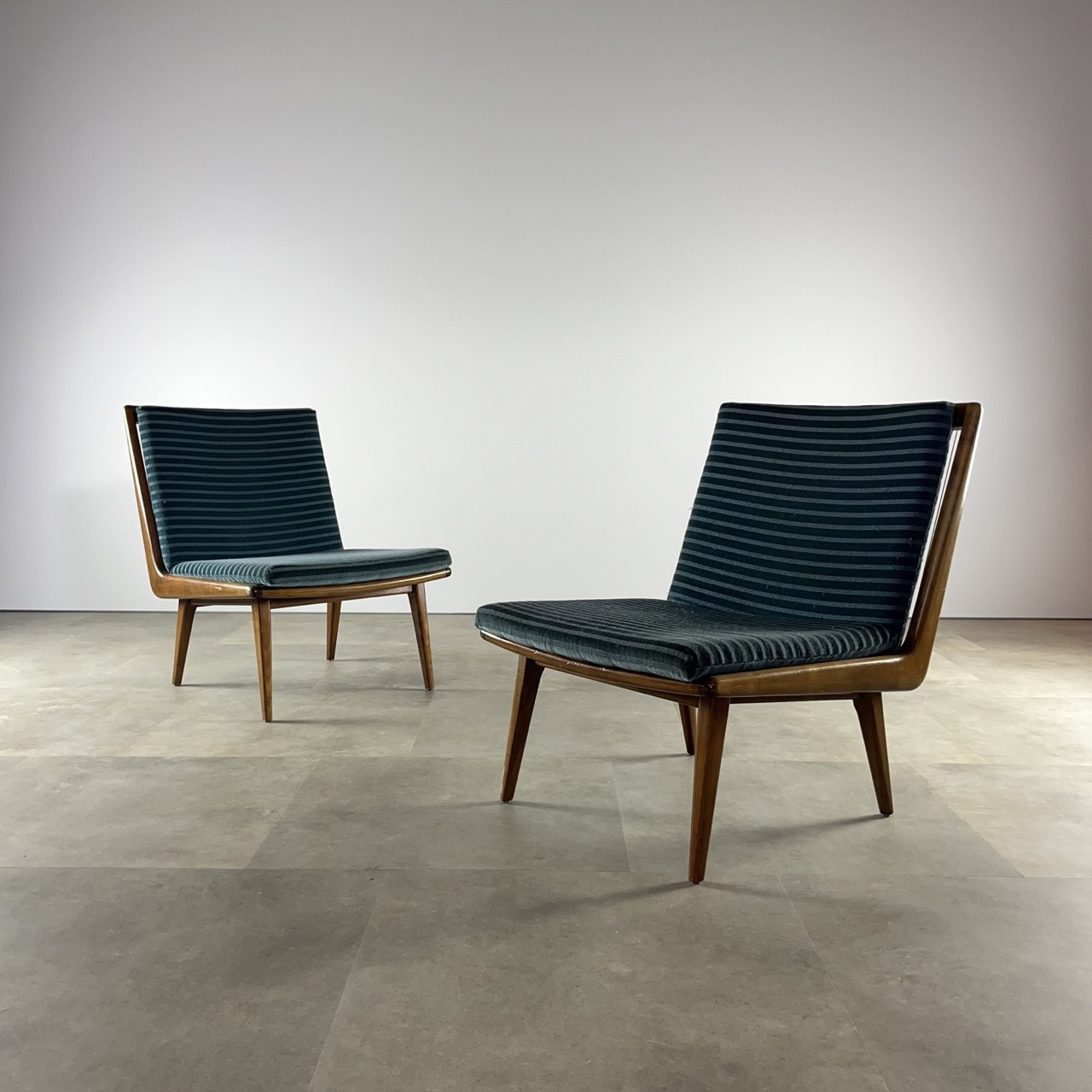 "Boomerang" Easy Chairs