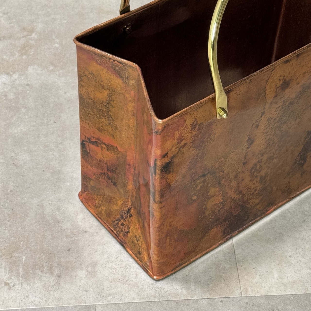 Vintage Magazine Holder 