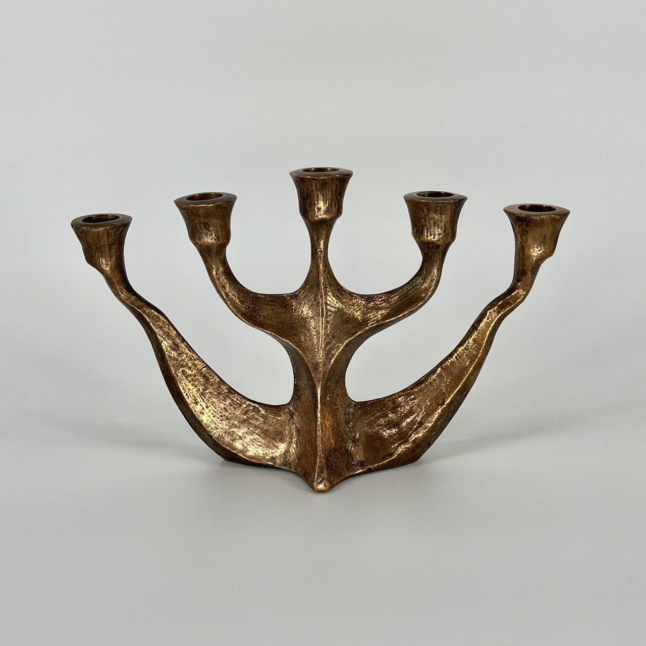 Bronze Candle Holder