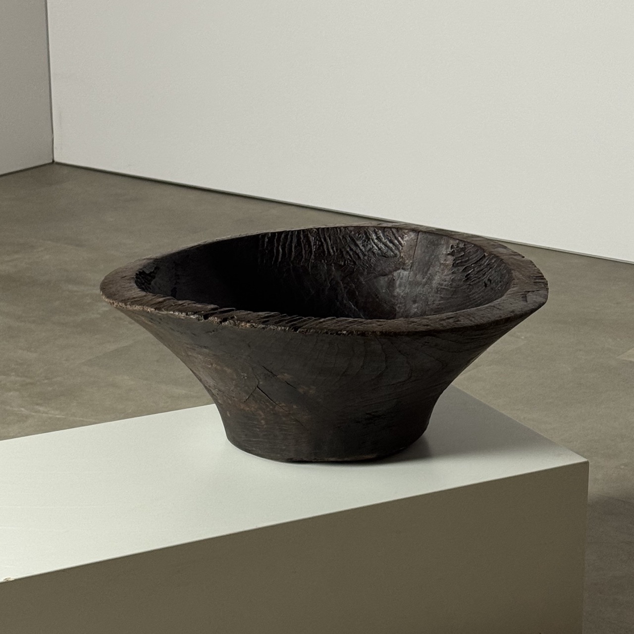 Antique Wooden Bowl 