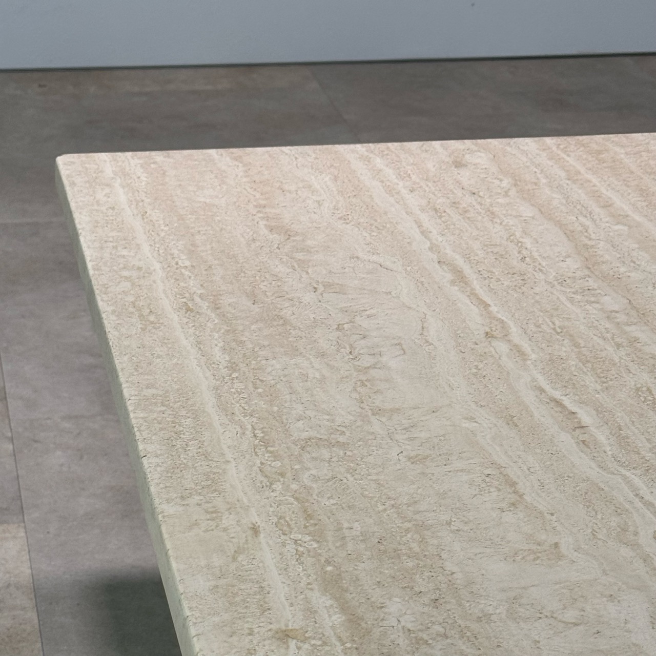 Vintage Coffee Table Travertine