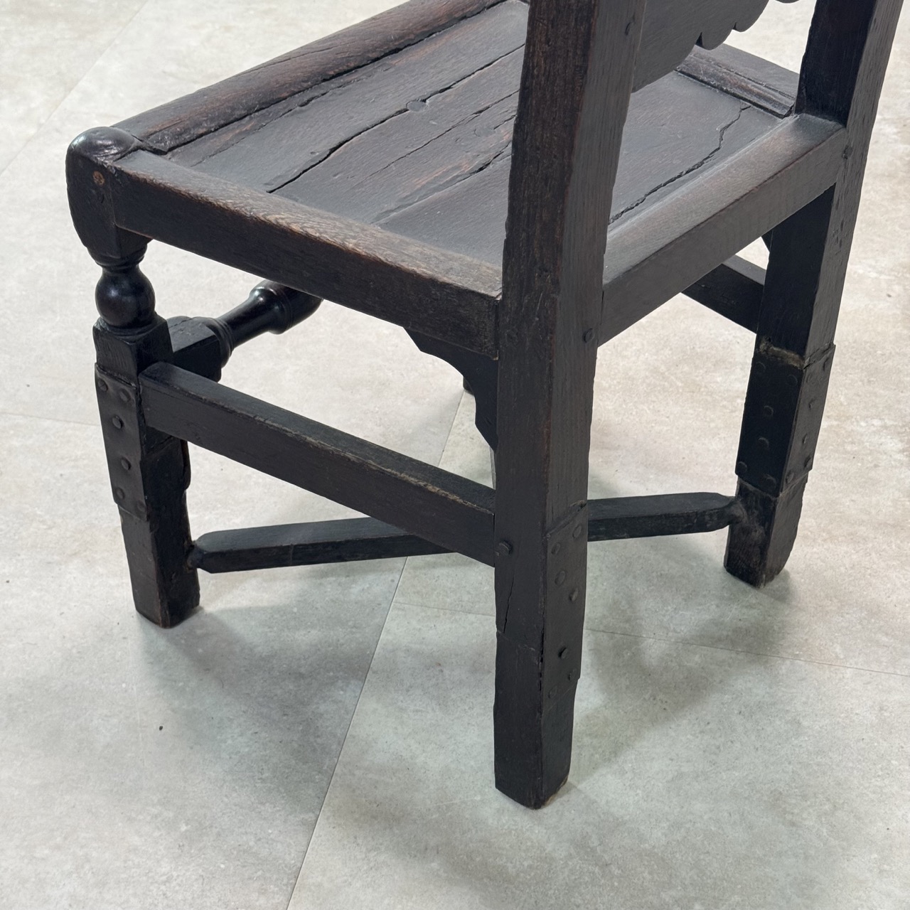 Antique Hallway Chair 